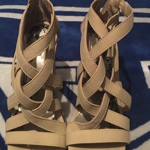 Tan wedges
