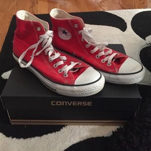 red high top converse