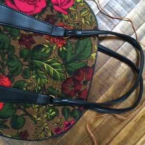 🌸 Vintage Style 🌸 Floral Canvas Shoulder Bag