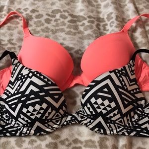 Pink bras 32A