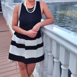 Fit and flair cocktail dress