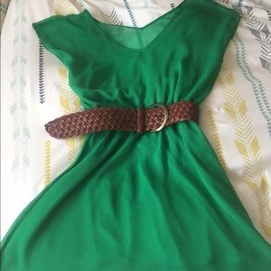 Green express dress