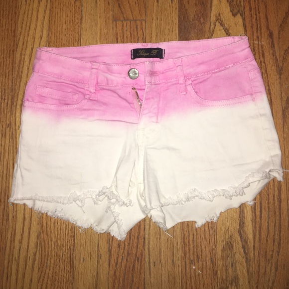 Ombré Jean Shorts