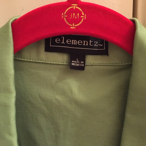 Elementz Green Jacket - Picture 2 of 4