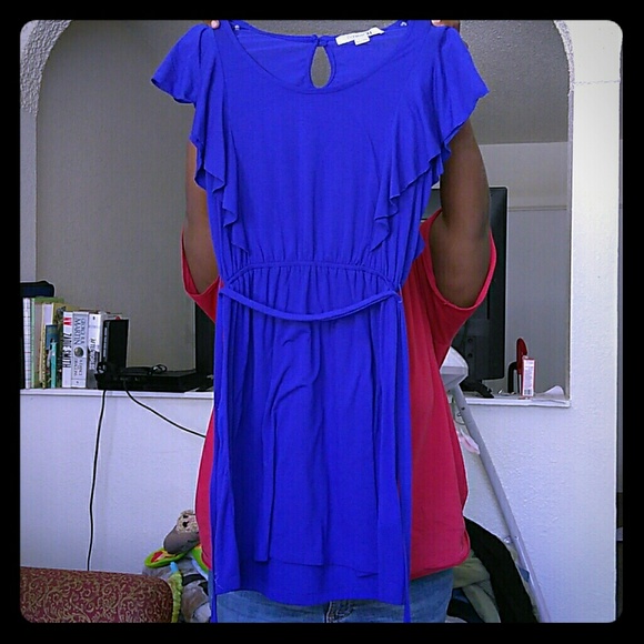 Blue dress