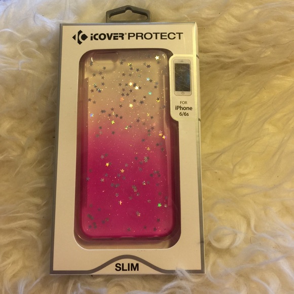 Pink & Clear iPhone 6/6s Case