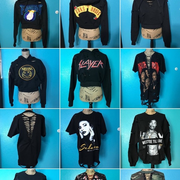 Vintage inspired Tees and hoodies