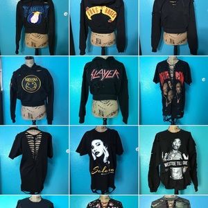 Vintage inspired Tees and hoodies