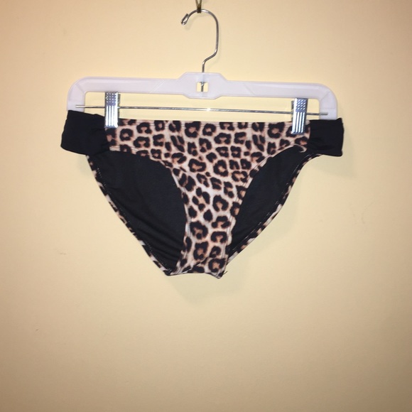 Cheetah Print Bathing Suit Bottoms