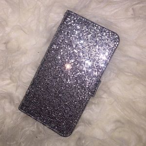 Glittered iPhone 6 Wallet Case