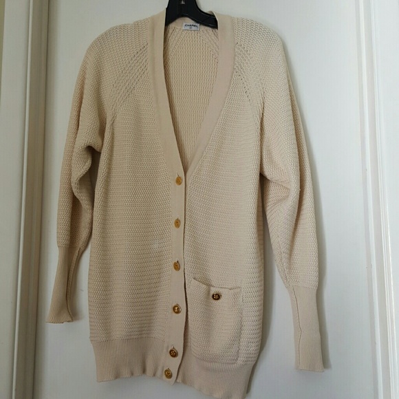 Vintage Chanel long cardigan