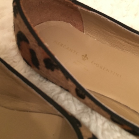 Mercantile Fiorentini Cheetah Fur Flats - Picture 2 of 4