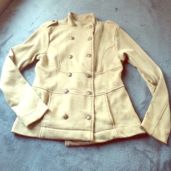 Light Olive Military Style Jacket
