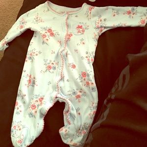 Newborn footie pajamas