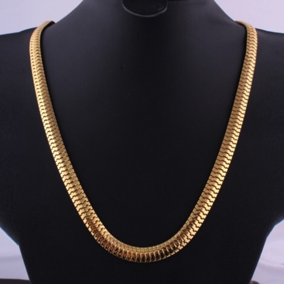 New 18k gold chain for men
