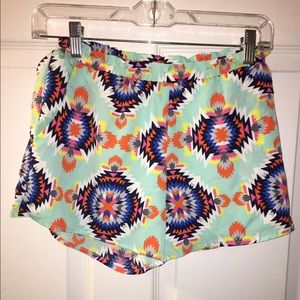 Colorful dressy shorts