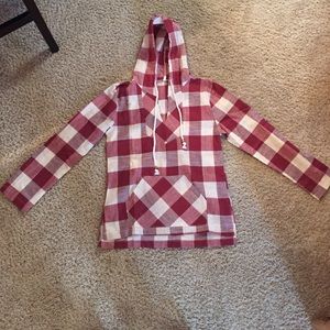 Plaid fall sweater