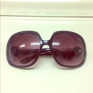 BCBG Large framed sunglasses.