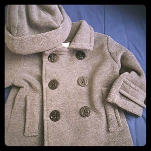 Pea coat baby jacket
