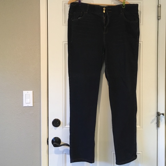 Size 20 tummy control straight leg jeans