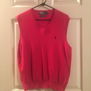 Men's Polo sweater vest, size M