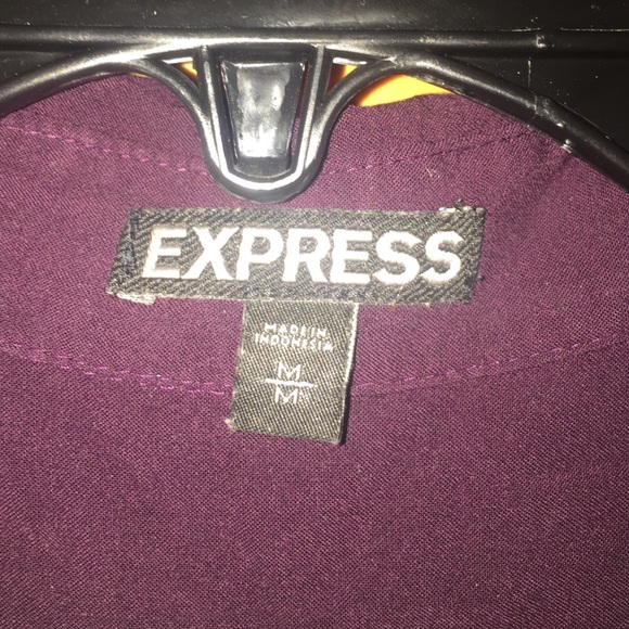 Express V-Neck Button-Up - Picture 2 of 2