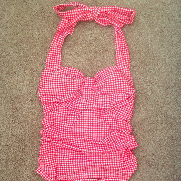 Shabby Apple Retro Gingham 2 Piece Swimsuit