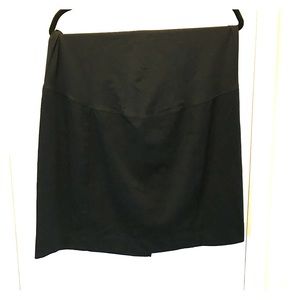 Black Maternity Pencil Skirt