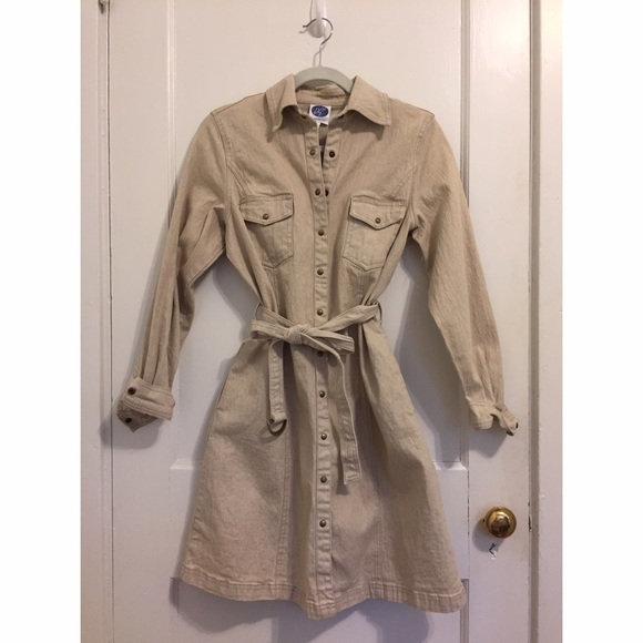 Button-Down Shirt Dress