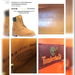 ❌SOLD❌additional photos for TIMBERLANDS