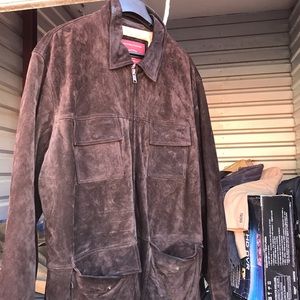 Eddie Bauer suede jacket