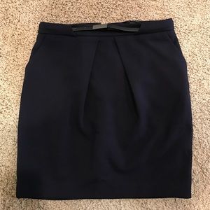 NWT Navy Blue Suit Skirt