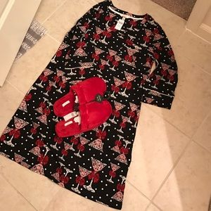 Sleeper with slippers