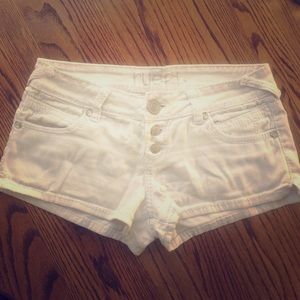 Size 11/12 Rue21 white shorts