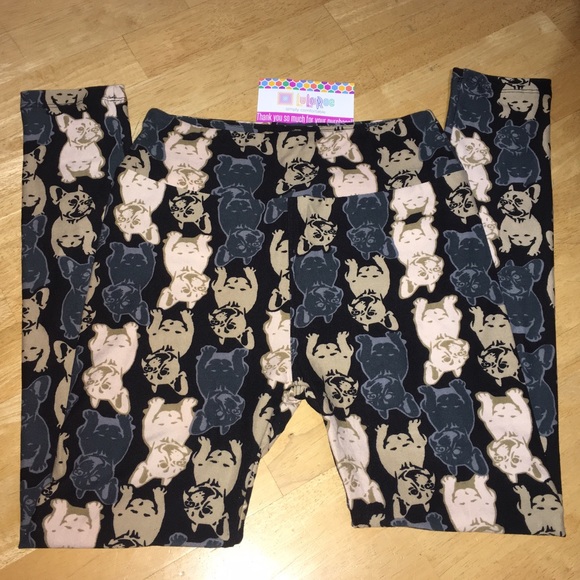 lularoe boston terrier leggings