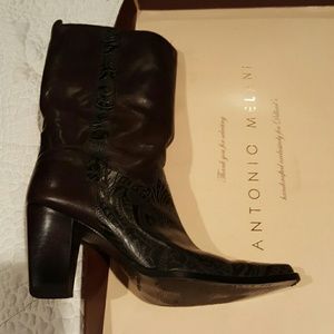 Antonio Melani midcalf boots