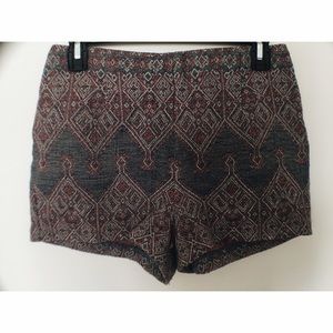 Printed cloth shorts