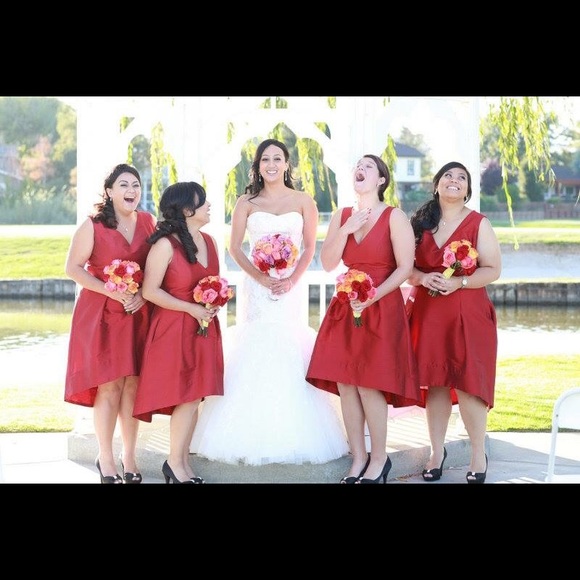 Alfred Sung Bridesmaid Dress - Picture 2 of 4