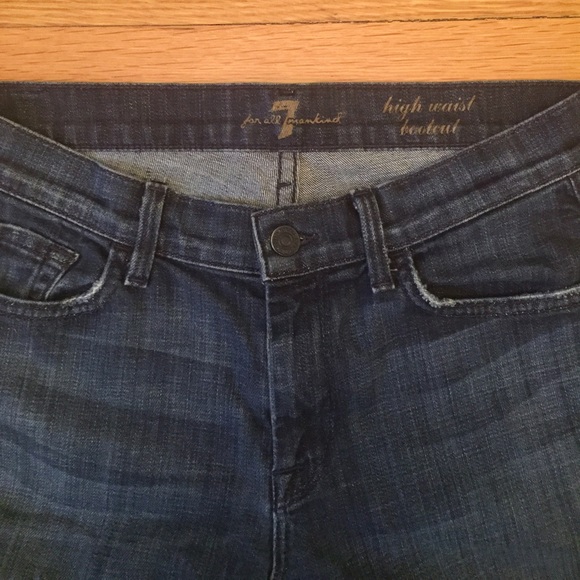 7 For All Mankind High-Waisted Bootcut Jeans - Picture 3 of 4