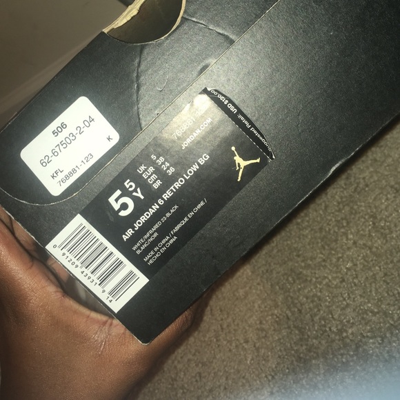 Air Jordan Retro 6 lows "Infared"
