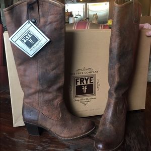 Jackie Button Frye Boot