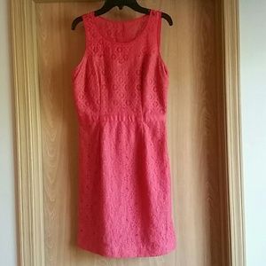 Coral dress