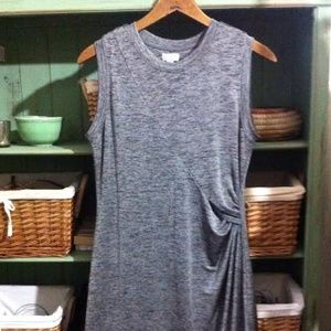 Side Pin-tucked Dress