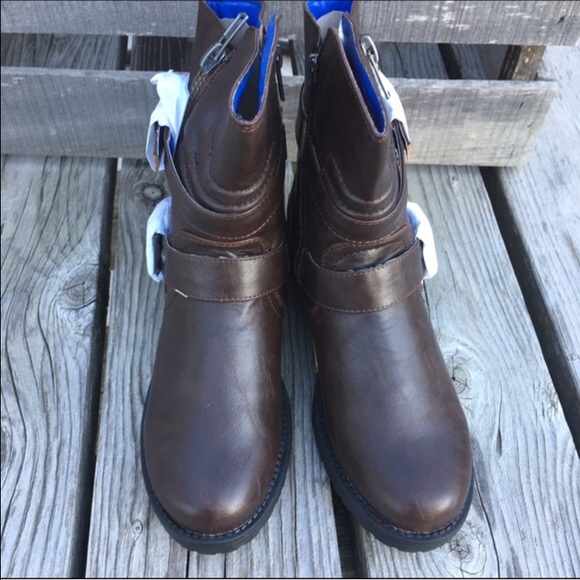 Penny Loves Kenny Vegan Moto Boots! NEW! - Picture 3 of 7