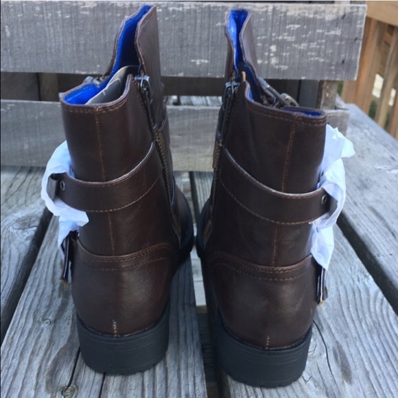 Penny Loves Kenny Vegan Moto Boots! NEW! - Picture 4 of 7