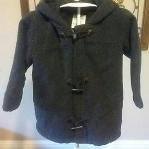 Boy's wool peacoat