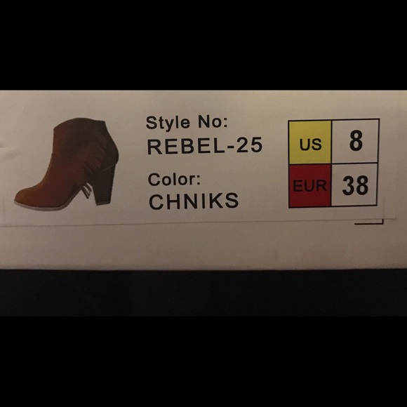 Brand new suede chink colored booties! - Picture 3 of 3