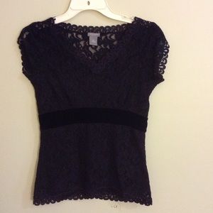 Ann Taylor lace blouse