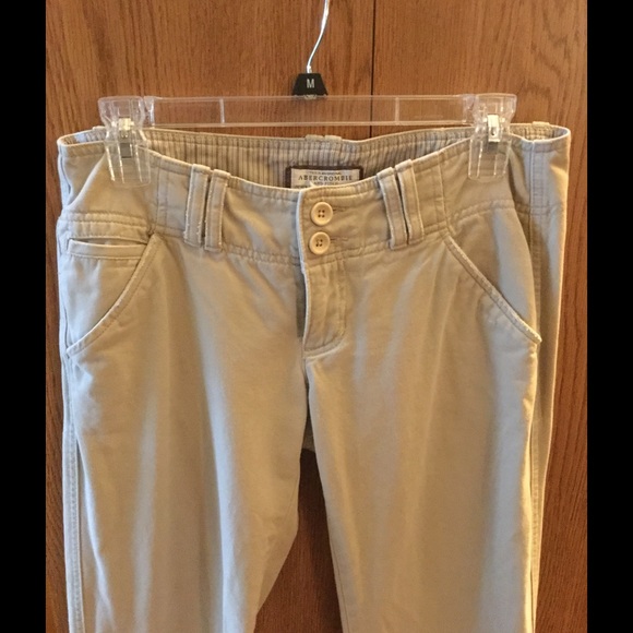 Abercrombie tan pants. Women's size 2L