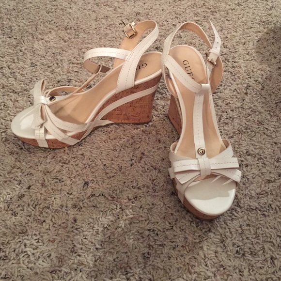 white wedges